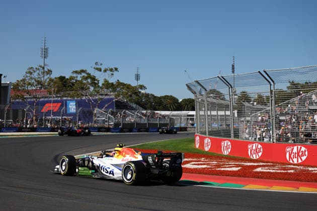 MELBOURNE, AUSTRALIA - MARCH 6: Liam Lawson of New Zealand driving the (30) Visa Cash App Racing Bulls Formula 1 Team VCARB03 during practice ahead of the F1 Grand Prix of Australia at Albert Park Circuit on March 6, 2026 in Melbourne, Australia.(Photo by Qian Jun Paddocker-SPP)  Copyright: xQianxJunx xPaddocker-SPPx Sportspressphoto_SPR103347