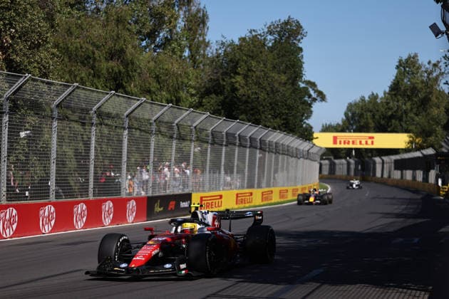 MELBOURNE, AUSTRALIA - MARCH 6: Lewis Hamilton of Great Britain driving the (44) Scuderia Ferrari HP SF-26 during practice ahead of the F1 Grand Prix of Australia at Albert Park Circuit on March 6, 2026 in Melbourne, Australia.(Photo by Qian Jun Paddocker-SPP)  Copyright: xQianxJunx xPaddocker-SPPx Sportspressphoto_SPR103350