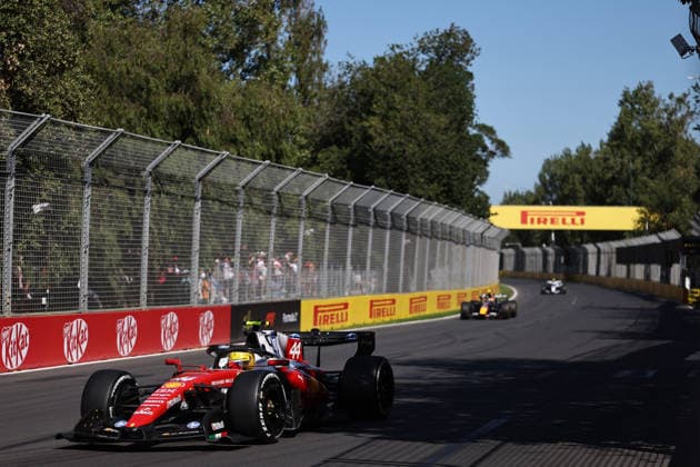 MELBOURNE, AUSTRALIA - MARCH 6: Lewis Hamilton of Great Britain driving the (44) Scuderia Ferrari HP SF-26 during practice ahead of the F1 Grand Prix of Australia at Albert Park Circuit on March 6, 2026 in Melbourne, Australia.(Photo by Qian Jun Paddocker-SPP)  Copyright: xQianxJunx xPaddocker-SPPx Sportspressphoto_SPR103351