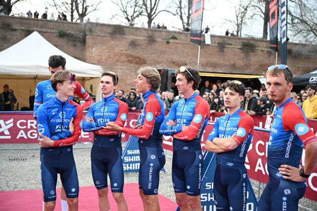 06-03-2026 Presentazione Squadre Strade Bianche 2026; 2026, Groupama - Fdj United; Siena; 