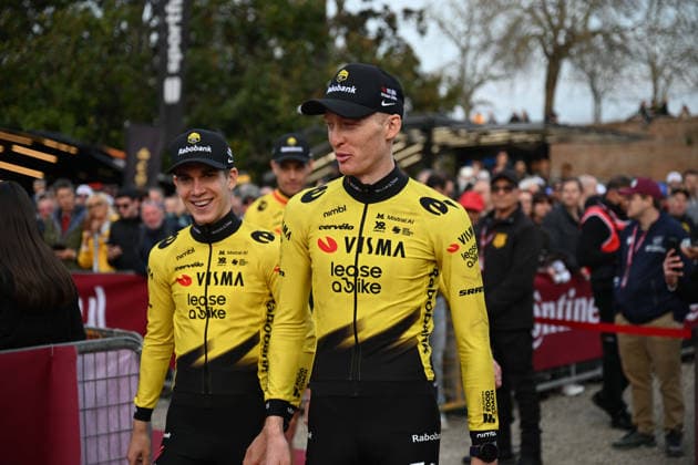 06-03-2026 Presentazione Squadre Strade Bianche 2026; 2026, Visma - Lease A Bike; Jorgenson, Matteo; Siena; 