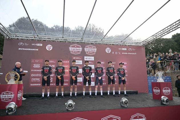 06-03-2026 Presentazione Squadre Strade Bianche 2026; 2026, Tudor; Siena; 