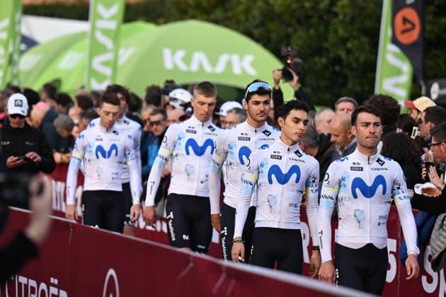 06-03-2026 Presentazione Squadre Strade Bianche 2026; 2026, Movistar; Siena; 