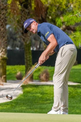 March 6, 2026, Orlando, Florida, USA: Keegan Bradley putts the 5th green during the second round of the Arnold Palmer Invitational Pro-Am presented by Mastercard at Bay Hill Club & Lodge. PGA, Golf Herren 2026: Arnold Palmer Invitational - Round 2  - ZUMAw109 20260306_fap_w109_004 Copyright: xDebbyxWongx