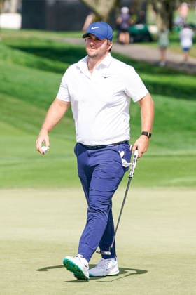March 6, 2026, Orlando, Florida, USA: Chris Gotterup walks off the 5th green during the second round of the Arnold Palmer Invitational Pro-Am presented by Mastercard at Bay Hill Club & Lodge. Orlando USA - ZUMAw109 20260306_fap_w109_014 Copyright: xDebbyxWongx
