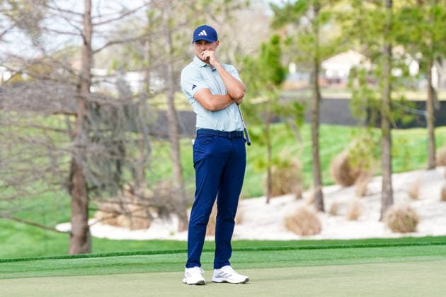 March 6, 2026, Orlando, Florida, USA: Ludvig Aberg waits on the 5th green during the second round of the Arnold Palmer Invitational Pro-Am presented by Mastercard at Bay Hill Club & Lodge. PGA, Golf Herren 2026: Arnold Palmer Invitational - Round 2  - ZUMAw109 20260306_fap_w109_015 Copyright: xDebbyxWongx