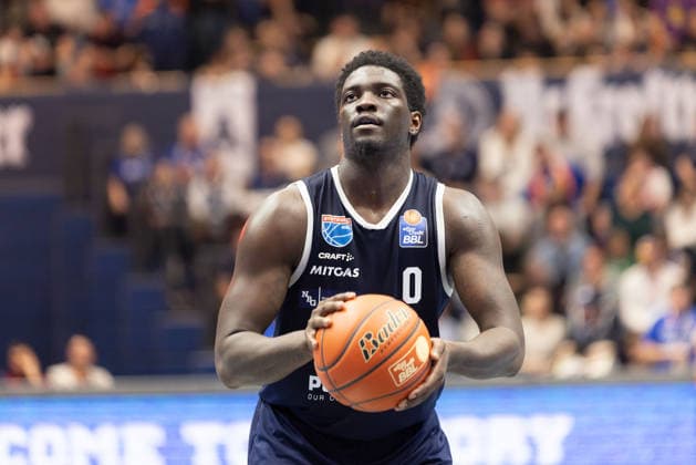 Khyri Thomas MBC, 0 , Syntainics MBC vs Skyliners Frankfurt, Basketball, 1 Bundesliga, Men, 22 Matchday, Main Round, Season 2025 26, 06 03 2026 Weißenfels Stadthalle Sachsen Anhalt Germany