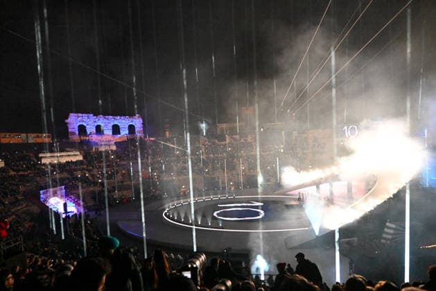 Paralympic Winter games, Winterspiele,Spiele, Summer games opening ceremony of Milano-Cortina 2026 on March 6, 2026 at Arema of Verona in Verona, Italy during Paralympic Winter Games - Opening Ceremony, Olympic Winter Games Milano-Cortina 2026 in Verona, Italy, March 06 2026  Copyright: xAlessioxMarini IPAxSportx xipa-agency.netx xx IPA_72472021 IPA_Agency_IPA72472021