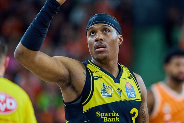 Stef Smith MHP Riesen Ludwigsburg, 03 GER, ratiopharm ulm vs MHP Riesen Ludwigsburg, Basketball, 22 Matchday, EasyCredit BBL, Season 2025 2026, 06 03 2026 GER, ratiopharm ulm vs MHP Riesen Ludwigsburg, Basketball, 22 Matchday, EasyCredit BBL, Season 2025 2026, 06 03 2026 New Ulm Copyright: xEibner-Pressefoto GeraldxOelze-dexStoppanyx EP_ODS