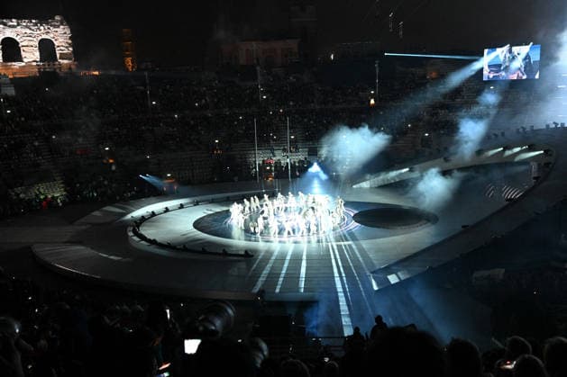 GIOCHI OLIMPICI - Olimpiadi Invernali Milano-Cortina 2026 - Paralympic Winter games, Winterspiele,Spiele, Summer games - Opening Ceremony Paralympic Winter Games opening ceremony of Milano-Cortina 2026 on March 6, 2026 at Arema of Verona in Verona, Italy during Paralympic Winter Games - Opening Ceremony, Olympic Winter Games Milano-Cortina 2026 in Verona, Italy, March 06 2026 Cortina D Ampezzo Italy  Copyright: xIPAxSport ABACAx