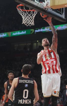 CRVENA ZVEZDA vs BAYERN DONATAS MONTIEJUNAS, basketball player of Crvena zvezda, during Euroleague match against Bayern Munchen, at Belgrade Arena. Belgrade, 06.03.2026. photo: MN Press photo BASKETBALL, EUROLEAGUE, CRVENA ZVEZDA, BAYERN Belgrade Belgrade Arena Serbia Copyright: xMNxPressx