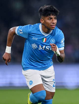 Dc Napoli 06 03 2026 - campionato di calcio serie A Napoli-Torino foto Domenico Cippitelli Image nella foto: esultanza gol Alisson Santos 