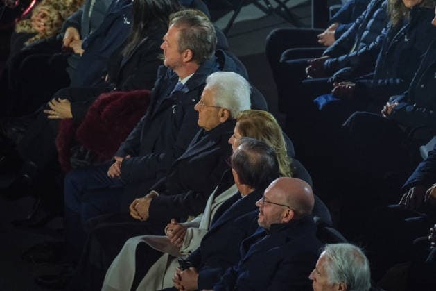 GIOCHI OLIMPICI - Olimpiadi Invernali Milano-Cortina 2026 - Paralympic Winter games, Winterspiele,Spiele, Summer games - Opening Ceremony Presidente Sergio Mattarella during Paralympic Winter Games opening ceremony of Milano-Cortina 2026 on March 6, 2026 at Arema of Verona in Verona, Italy Cortina D Ampezzo Italy  Copyright: xIPAxSport ABACAx