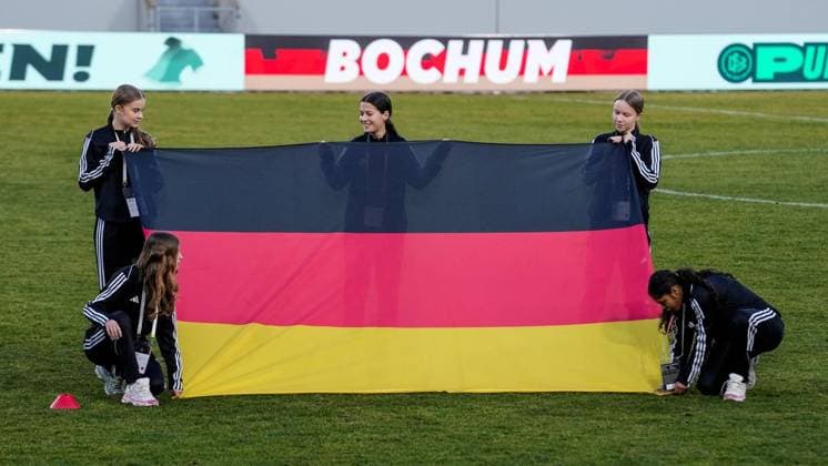Womens soccer in Essen FOR EDITORIAL PURPOSES ONLY EDITORIAL USE ONLY p The international match of the womens U23 against Belgium, ended on 06 03 2026 in the Lohrheidestadion, Bochum Wattenscheid ended with X X Michael Gohl FUNKE Foto Services p Sport Deutschland Nordrhein Westfalen Bochum Copyright MichaelxGohl Copyright: MichaelxGohl doc84v1clggjs9l3zeall ,EDITORIAL USE ONLY Copyright: MichaelxGohl