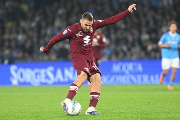 during the Serie A soccer match between Napoli and Torino at the Diego Armando Maradona Stadium in Naples, southern italy - Friday , March 06 , 2026. - Soccer .  Copyright: xAlessandroxGarofalo LaPressex