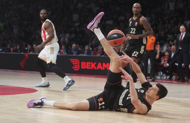 CRVENA ZVEZDA vs BAYERN VLADIMIR LUCIC, basketball player of Bayern Munchen, during Euroleague match against Crvena zvezda, at Belgrade Arena. Belgrade, 06.03.2026. photo: MN Press photo BASKETBALL, EUROLEAGUE, CRVENA ZVEZDA, BAYERN Belgrade Belgrade Arena Serbia Copyright: xMNxPressx