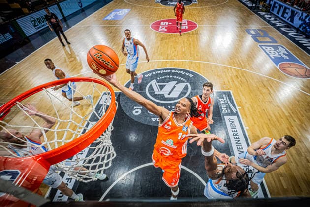 1 Basketball Bundesliga, easyCredit BBL, Season 2025 2026, Men, Main Round, 22 Matchday, 06 03 2026, RASTA Vechta Science City Jena Alonzo Verge 11 RASTA Vechta at the Korbleger Vechta RASTA Dome Niedersachsen Germany