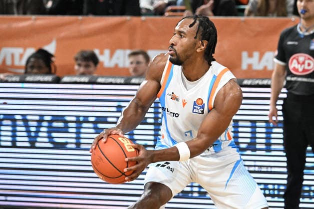 GER, EasyCredit BBL RASTA Vechta Science City Jena 06 03 2026, RASTA Dome, Vechta, GER, EasyCredit BBL RASTA Vechta Science City Jena in picture Keith Braxton Jr Science City Jena, 13 nordphotoxGmbHxx xKokenge nph00001