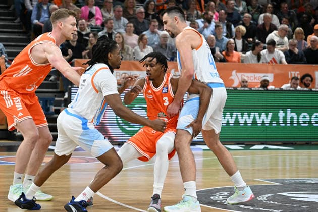 GER, EasyCredit BBL RASTA Vechta Science City Jena 06 03 2026, RASTA Dome, Vechta, GER, EasyCredit BBL RASTA Vechta Science City Jena in the picture MALIK PARSONS Rasta Vechta 3 nordphotoxGmbHxx xKokenge nph00001
