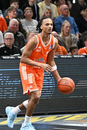 GER, EasyCredit BBL RASTA Vechta Science City Jena 06 03 2026, RASTA Dome, Vechta, GER, EasyCredit BBL RASTA Vechta Science City Jena in picture Alonzo Verge Jr RASTA Vechta 11 nordphotoxGmbHxx xKokenge nph00001