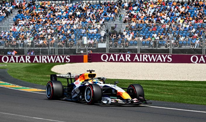 Formula One GP Melbourne Australia Friday, March 06, 2026 Arvid Lindblad 41, Visa Cash App Racing Bulls Formula One Team Formula One GP Melbourne Australia Friday, March 06, 2026 Copyright: xBEAUTIFULxSPORTS Erlhofx