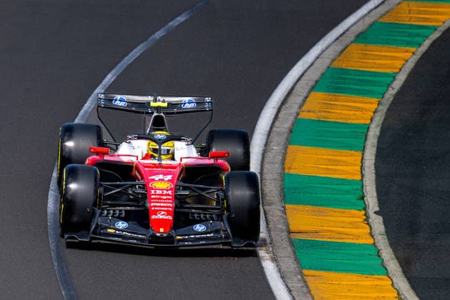 Formula One GP Melbourne Australia Friday, March 06, 2026 Lewis Hamilton 44, Scuderia Ferrari HP Formula One GP Melbourne Australia Friday, March 06, 2026 Copyright: xBEAUTIFULxSPORTS Erlhofx