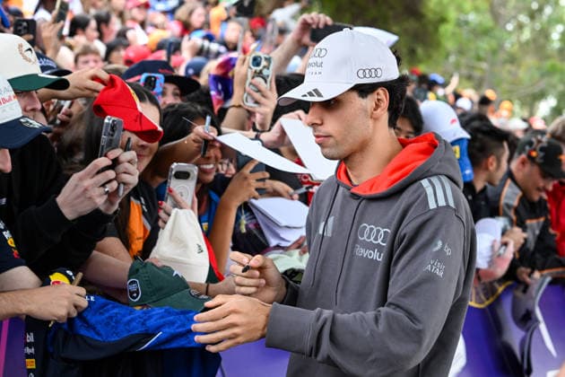 Formula One GP Melbourne Australia Friday, March 06, 2026 Gabriel Bortoleto 5, Audi Revolut F1 Team Formula One GP Melbourne Australia Friday, March 06, 2026 Copyright: xBEAUTIFULxSPORTS Erlhofx