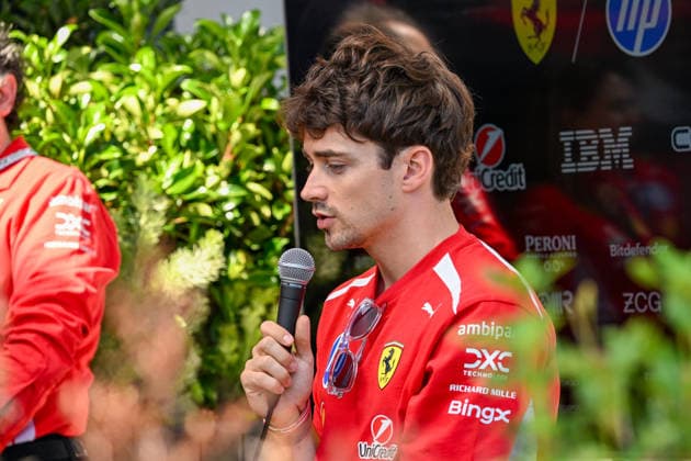 Formula One GP Melbourne Australia Friday, March 06, 2026 Charles Leclerc 16, Scuderia Ferrari HP Formula One GP Melbourne Australia Friday, March 06, 2026 Copyright: xBEAUTIFULxSPORTS Erlhofx