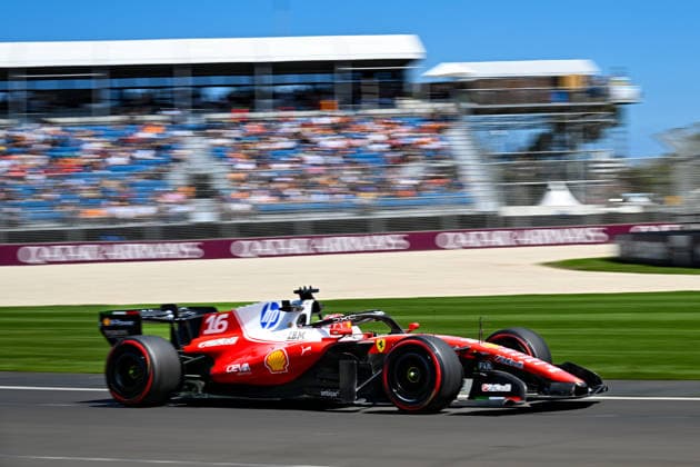Formula One GP Melbourne Australia Friday, March 06, 2026 Charles Leclerc 16, Scuderia Ferrari HP Formula One GP Melbourne Australia Friday, March 06, 2026 Copyright: xBEAUTIFULxSPORTS Erlhofx