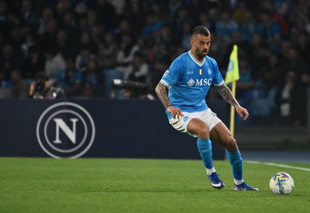 Serie A football match - 2025 26 Napoli vs Torino Leonardo Spinazzola of SSC Napoli During the 2025 26 Italian Serie A football match between SSC Napoli and FC Torino on March 6, 2026, at the Diego Armando Maradona Stadium in Naples. Pictured: NAPOLI stadio Diego Armando Maradona CAMPANIA ITALIA Copyright: xFABIOxSASSOxFabioxSassox DSC_5962