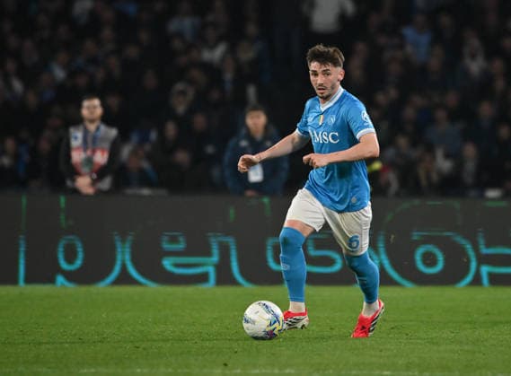 March 6, 2026, Napoli, Campania, ITALIA: Billy Gilmour of SSC Napoli During the 2025 26 Italian Serie A football match between SSC Napoli and FC Torino on March 6, 2026, at the Diego Armando Maradona Stadium in Naples...Pictured: Serie A Football Match - 2025 26 Napoli Vs Torino  - ZUMAs236 20260306_aap_s236_031 Copyright: xFabioxSassox