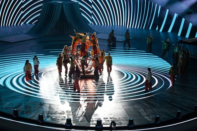 ITALY, VERONA - MARCH 6, 2026: The opening ceremony of 2026 Paralympic Winter games, Winterspiele,Spiele, Summer games at the Verona Arena. Mikhail Tereshchenko TASS  89669611