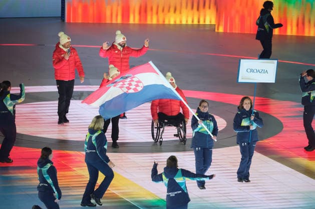 Paralympic Winter games, Winterspiele,Spiele, Summer games opening ceremony of Milano-Cortina 2026 on March 6, 2026 at Arema of Verona in Verona, Italy  Copyright: xRobertoxTommasini IPAxSportx xipa-agency.netx xx IPA_72475928 IPA_Agency_IPA72475928