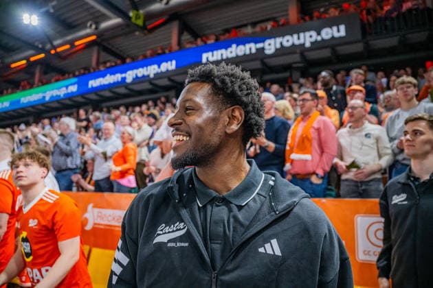 1 Basketball Bundesliga, easyCredit BBL, Season 2025 2026, Men, Main Round, 22 Matchday, 06 03 2026, RASTA Vechta Science City Jena TJ Bamba 5 RASTA Vechta during the match Vechta RASTA Dome Lower Saxony Germany