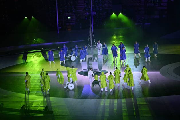 Paralympic Winter games, Winterspiele,Spiele, Summer games opening ceremony of Milano-Cortina 2026 on March 6, 2026 at Arema of Verona in Verona, Italy during Paralympic Winter Games - Opening Ceremony, Olympic Winter Games Milano-Cortina 2026 in Verona, Italy, March 06 2026  Copyright: xAlessioxMarini IPAxSportx xipa-agency.netx xx IPA_72477187 IPA_Agency_IPA72477187