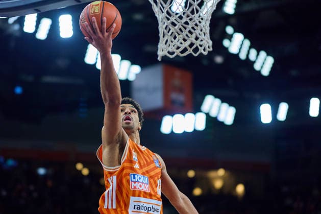 Mark Smith ratiopharm ulm, 13 GER, ratiopharm ulm vs MHP Riesen Ludwigsburg, Basketball, 22 Matchday, EasyCredit BBL, Season 2025 2026, 06 03 2026 GER, ratiopharm ulm vs MHP Riesen Ludwigsburg, Basketball, 22 Matchday, EasyCredit BBL, Season 2025 2026, 06 03 2026 New Ulm Copyright: xEibner-Pressefoto GeraldxOelze-dexStoppanyx EP_ODS