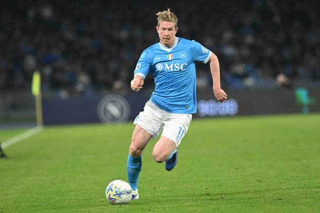 Napoli s Kevin De Bruyne during the Serie A soccer match between Napoli and Torino at the Diego Armando Maradona Stadium in Naples, southern italy - Friday , March 06 , 2026. - Soccer .  Copyright: xAlessandroxGarofalo LaPressex