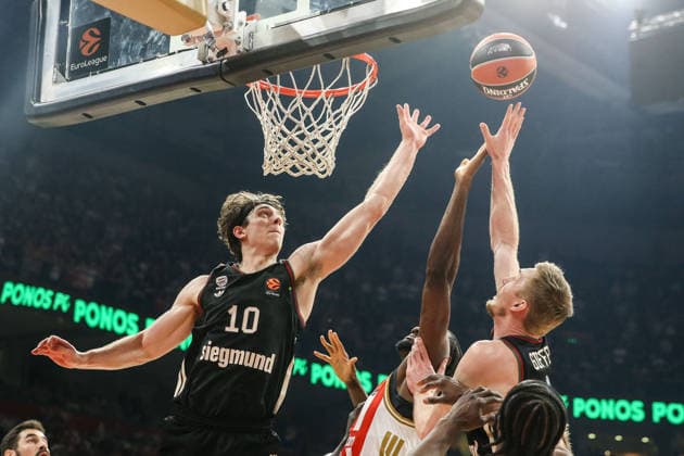 Crvena Zvezda Meridianbet v FC Bayern Munich - Euroleague BELGRADE, SERBIA - MARCH 06: Justinian Jessup (10) of FC Bayern Munich in action during the EuroLeague Regular Season Round 30 match between Crvena Zvezda Meridianbet Belgrade and FC Bayern Munich at Belgrade Arena on March 06, 2026 in Belgrade, Serbia. Filip Stevanovic Anadolu Belgrade Serbia. Editorial use only. Please get in touch for any other usage.  Copyright: x2026xAnadoluxFilipxStevanovicx