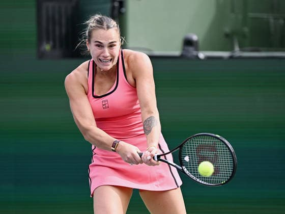 Tennis, WTA tournament in Indian Wells