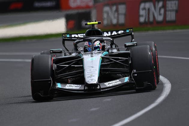2026 AUSTRALIAN F1 GRAND PRIX, Kimi Antonelli of Mercedes during a Free Practice Session Three as part of the 2026 Australian Grand Prix at Albert Park Circuit in Melbourne, Saturday, March 7, 2026. ( NO ARCHIVING, EDITORIAL USE ONLY MELBOURNE VICTORIA AUSTRALIA  Copyright: xJOELxCARRETTx 20260307137440769430