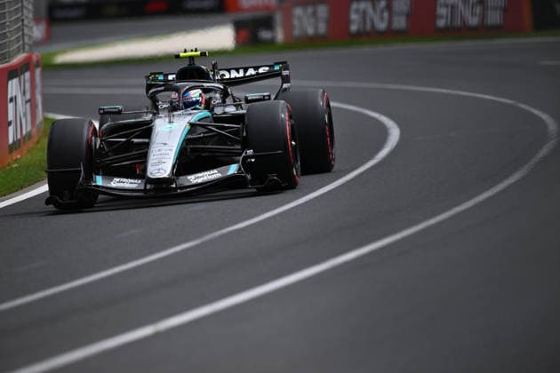 2026 AUSTRALIAN F1 GRAND PRIX, Kimi Antonelli of Mercedes during a Free Practice Session Three as part of the 2026 Australian Grand Prix at Albert Park Circuit in Melbourne, Saturday, March 7, 2026. ( NO ARCHIVING, EDITORIAL USE ONLY MELBOURNE VICTORIA AUSTRALIA  Copyright: xJOELxCARRETTx 20260307197278712012