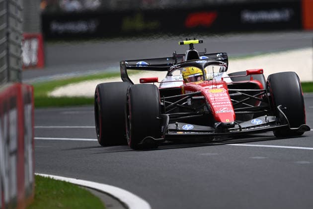 2026 AUSTRALIAN F1 GRAND PRIX, Lewis Hamilton of Ferrari during a Free Practice Session Three as part of the 2026 Australian Grand Prix at Albert Park Circuit in Melbourne, Saturday, March 7, 2026. ( NO ARCHIVING, EDITORIAL USE ONLY MELBOURNE VICTORIA AUSTRALIA  Copyright: xJOELxCARRETTx 20260307135090814467