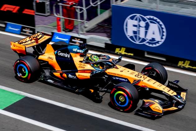 MELBOURNE Formula 1 driver Oscar Piastri of McLaren Mastercard Formula 1 Team during Formula 1 Melbourne free practice and qualifying at Albert Park on March 7, 2025 in Melbourne, Australia Photo by DeFodi Images