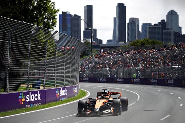 2026 AUSTRALIAN F1 GRAND PRIX, Oscar Piastri of McLaren during a Free Practice Session Three as part of the 2026 Australian Grand Prix at Albert Park Circuit in Melbourne, Saturday, March 7, 2026. ( NO ARCHIVING, EDITORIAL USE ONLY MELBOURNE VICTORIA AUSTRALIA  Copyright: xJOELxCARRETTx 20260307125157652671