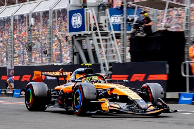 MELBOURNE Formula 1 driver Lando Norris of McLaren Mastercard Formula 1 Team during Formula 1 Melbourne free practice and qualifying at Albert Park on March 7, 2025 in Melbourne, Australia Photo by DeFodi Images