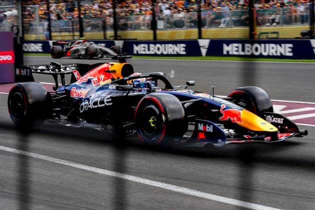 MELBOURNE Formula 1 driver Max Verstappen of Oracle Red Bull Racing during Formula 1 Melbourne free practice and qualifying at Albert Park on March 7, 2025 in Melbourne, Australia Photo by DeFodi Images