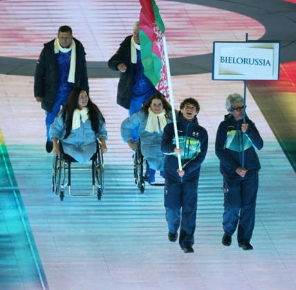March 6, 2026, Verona, Veneto, Italy: BELARUS s long exile from world sports events ends tonight as the Milano Cortina 2026 Winter Paralympic Games feature athletes of Belarus competing under their national flag for the first time since 2014. Verona Italy - ZUMAc179 20260306_zep_c179_034 Copyright: xMickaelxChavetx Verona Italy - ZUMA0849 20260306_zep_c179_034 Copyright: xIMAGO MickaelxChavetx