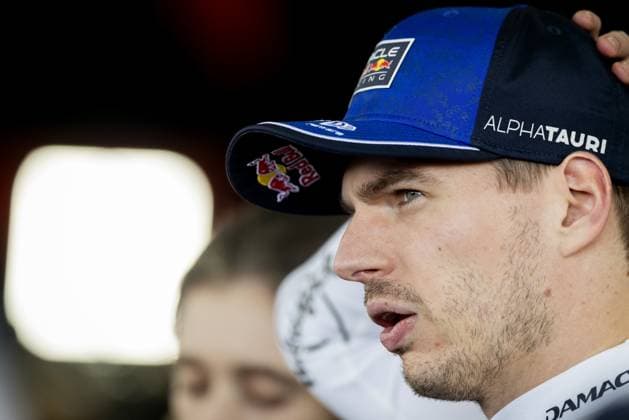 MELBOURNE - Max Verstappen (Red Bull Racing) speaks to the press after retiring in Q1 qualifying at the Albert Park Circuit ahead of the Australian Grand Prix. SANDER KONING ANP xVIxANPxSportx xxANPxIVx 552641757 originalFilename: 552641757.jpg