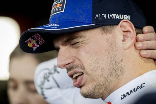 MELBOURNE - Max Verstappen (Red Bull Racing) speaks to the press after retiring in Q1 qualifying at the Albert Park Circuit ahead of the Australian Grand Prix. SANDER KONING ANP xVIxANPxSportx xxANPxIVx 552641762 originalFilename: 552641762.jpg