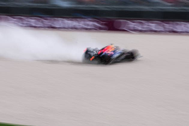 F1 Grand Prix Australia 2026 No 3 Max Verstappen NED , Red Bull Racing, Ford crash accident